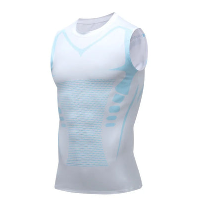 Men's Compression Tank Top Sleeveless Gym Shirt Quick Dry Workout Fitness Vest