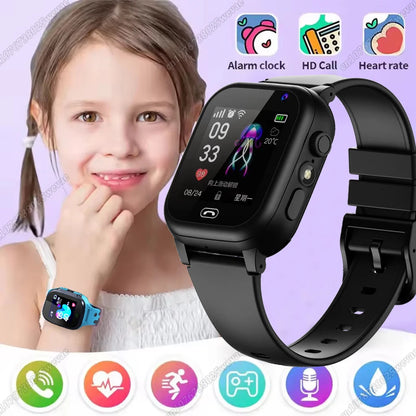 Kids 4G Smart Watch SIM Card Phone SOS Call Camera GPS Touch Screen Watch