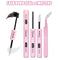 Lash Bond & Seal 10ml with 5ml Lash Glue Remover Kit – DIY Lash Extension Set with Tweezers & Eyelash Curler, Long-Lasting Lash Adhesive