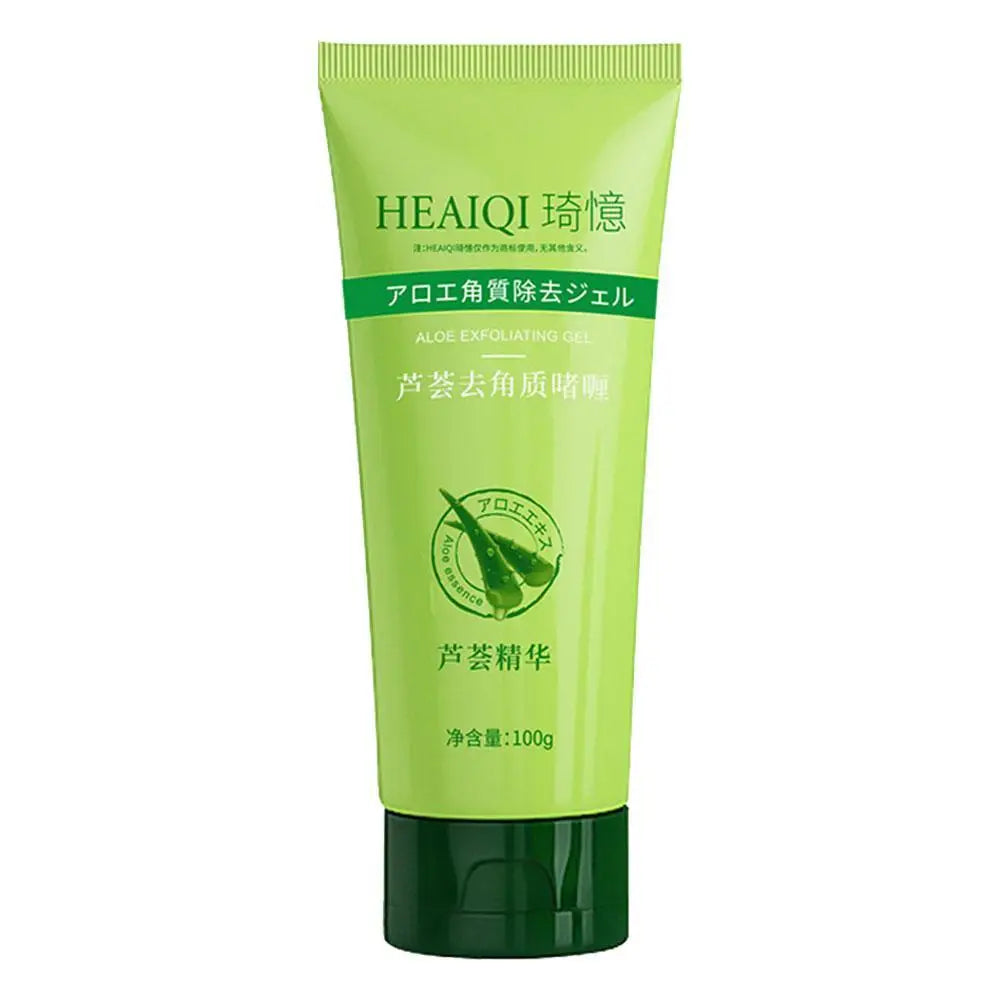 Aloe Vera Face Exfoliating Gel Scrub – Gentle Facial Cleanser, Removes Impurities, Moisturizes & Helps Reduce Pores – 30g / 100g