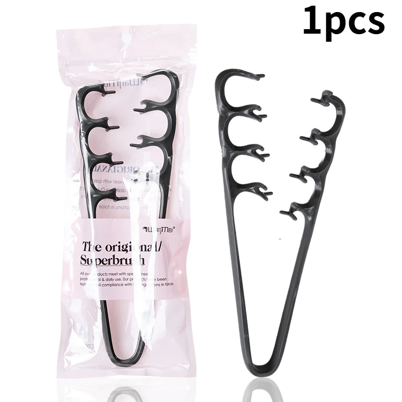 Wide Tooth Volumizing Hair Comb for Men – Detangling Styling Comb for Curly, Wavy & All Hair Types