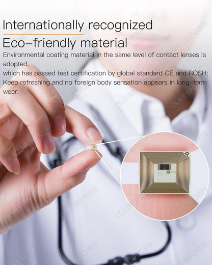 NFC Smart Nail Chip Tag for Android iPhone Virtual Call SOS Contact Waterproof