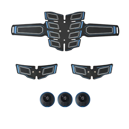 USB Rechargeable Abdominal Muscle Trainer – Portable EMS Massager Belt for Abs, Core Toning & Fitness Workouts