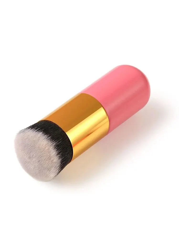 Mushroom Foundation Brush – Large & Small Makeup Brush Set | Soft Synthetic Bristles | For Foundation, BB Cream & Liquid Makeup