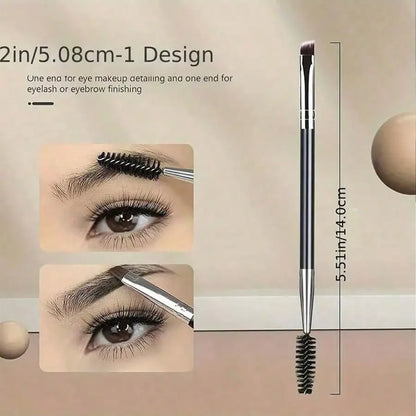11-in-1 Eyelash Curler & Grooming Kit – Stainless Steel Curler with Comb, Brush & Silicone Pads