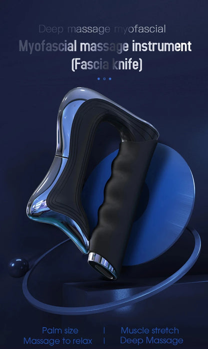 Electric Fascia Massage Blade – Vibrating Muscle Relaxation & Body Contouring Tool for Deep Tissue Therapy