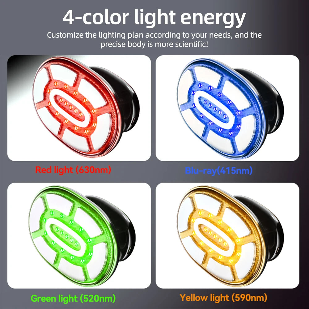 4-in-1 EMS RF Massager LED Light Therapy Cordless Beauty Device