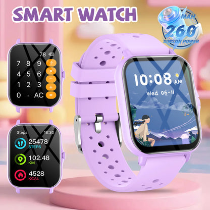 Smart Watch 1.83" HD Bluetooth Call Fitness Tracker for Android iPhone