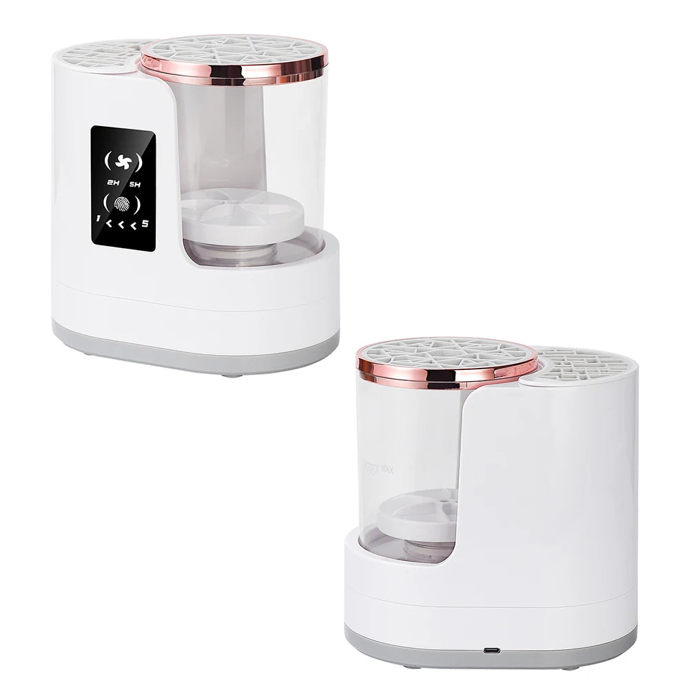 Automatic Makeup Brush Cleaner & Dryer – Electric Cosmetic Brush Washing Machine, Air Drying Stand