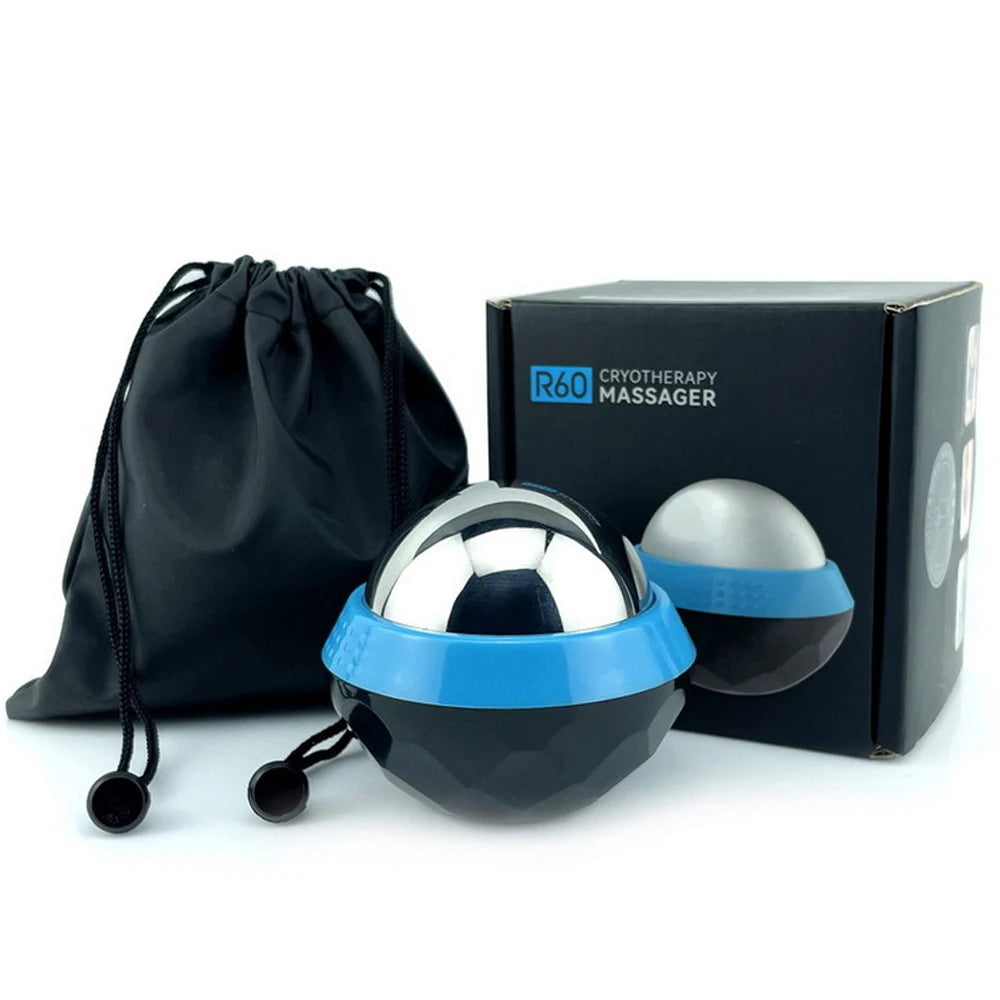 DUTRIEUX Hot & Cold Massage Ball Trigger Point Roller for Back Neck Foot Muscle Relief