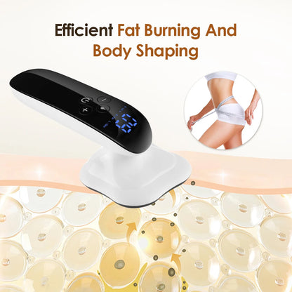 Cordless Body Sculpting Massager – RF, Red Light & Vibration – Rechargeable Skin Firming & Toning Device for Waist, Arms, Legs