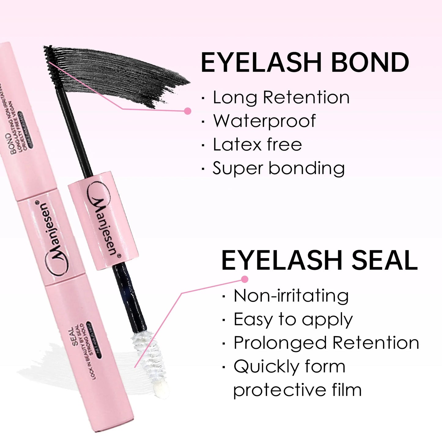 DIY Lash Extension Kit 200PCS Cluster Lashes 8–14mm w/ Bond Seal & Tweezers
