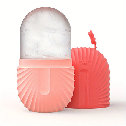 Stainless Steel Ice Face Roller & Gua Sha Set – Facial Massage & Skincare Tool Kit