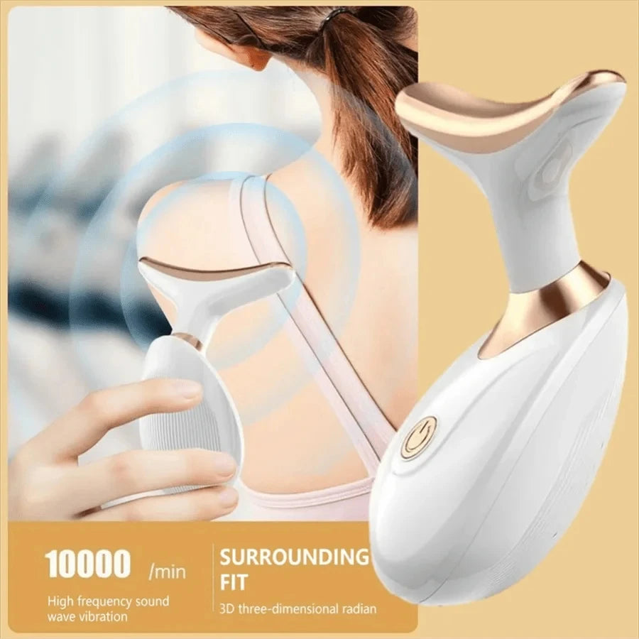Portable Electric Face & Neck Massager – Skin Toning & Personal Beauty Tool
