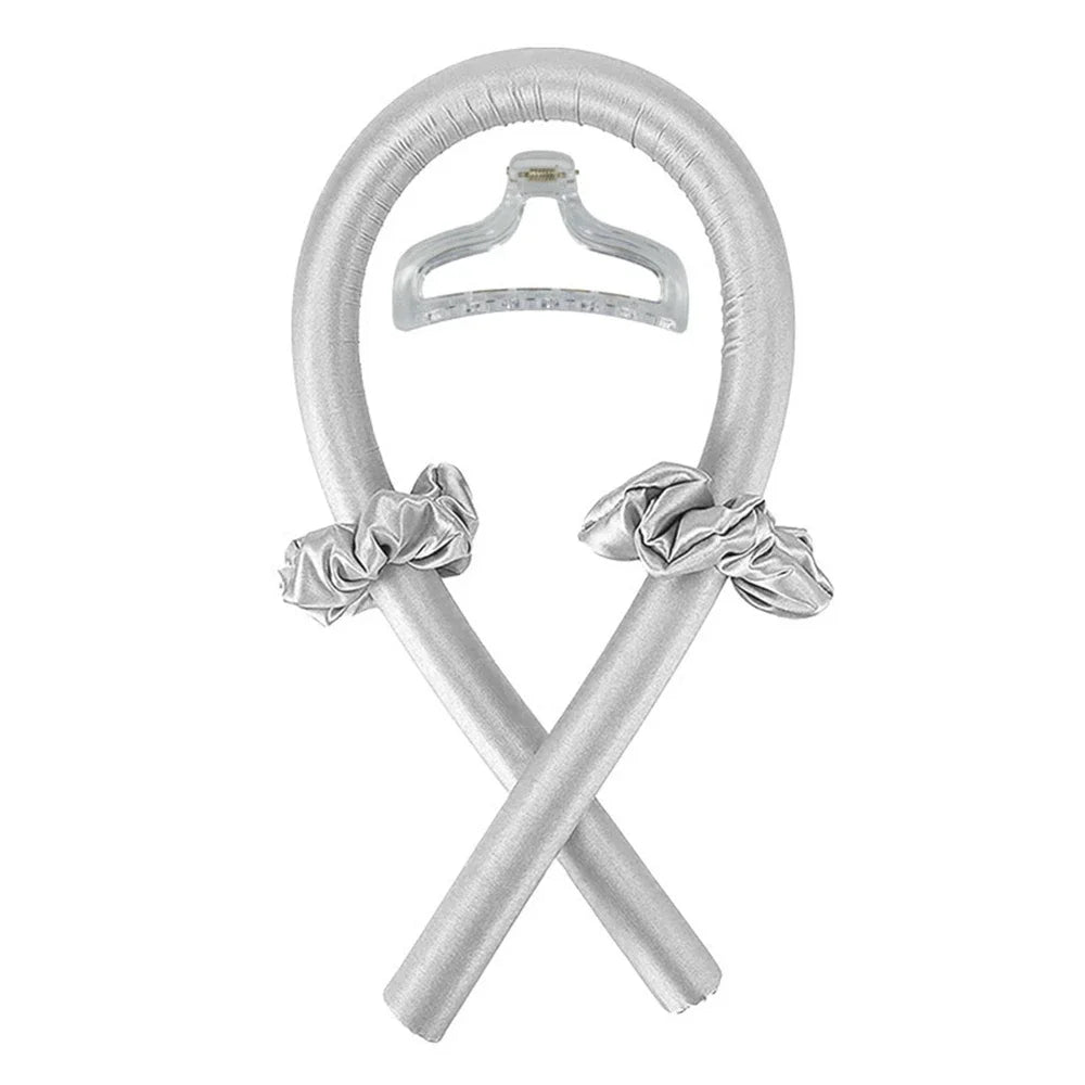 Heatless Curling Rod Headband – Soft Foam Hair Curlers for Sleeping, No-Heat Silk Curl Ribbon for Natural Waves & Curls
