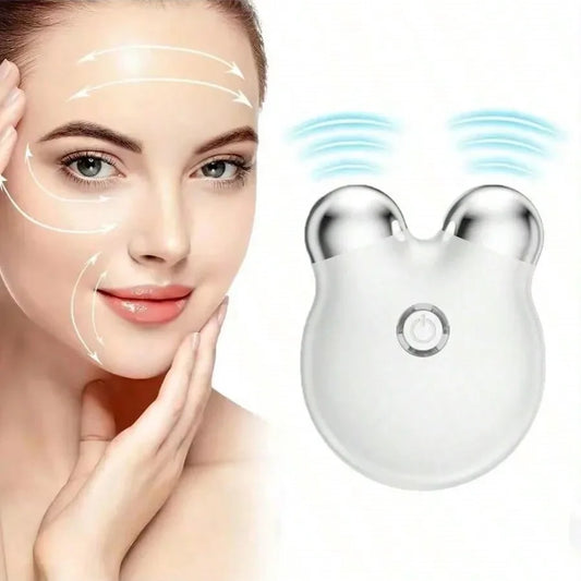 Portable Facial Beauty Roller – Vibrating Skin Toning Tool for Face & Neck