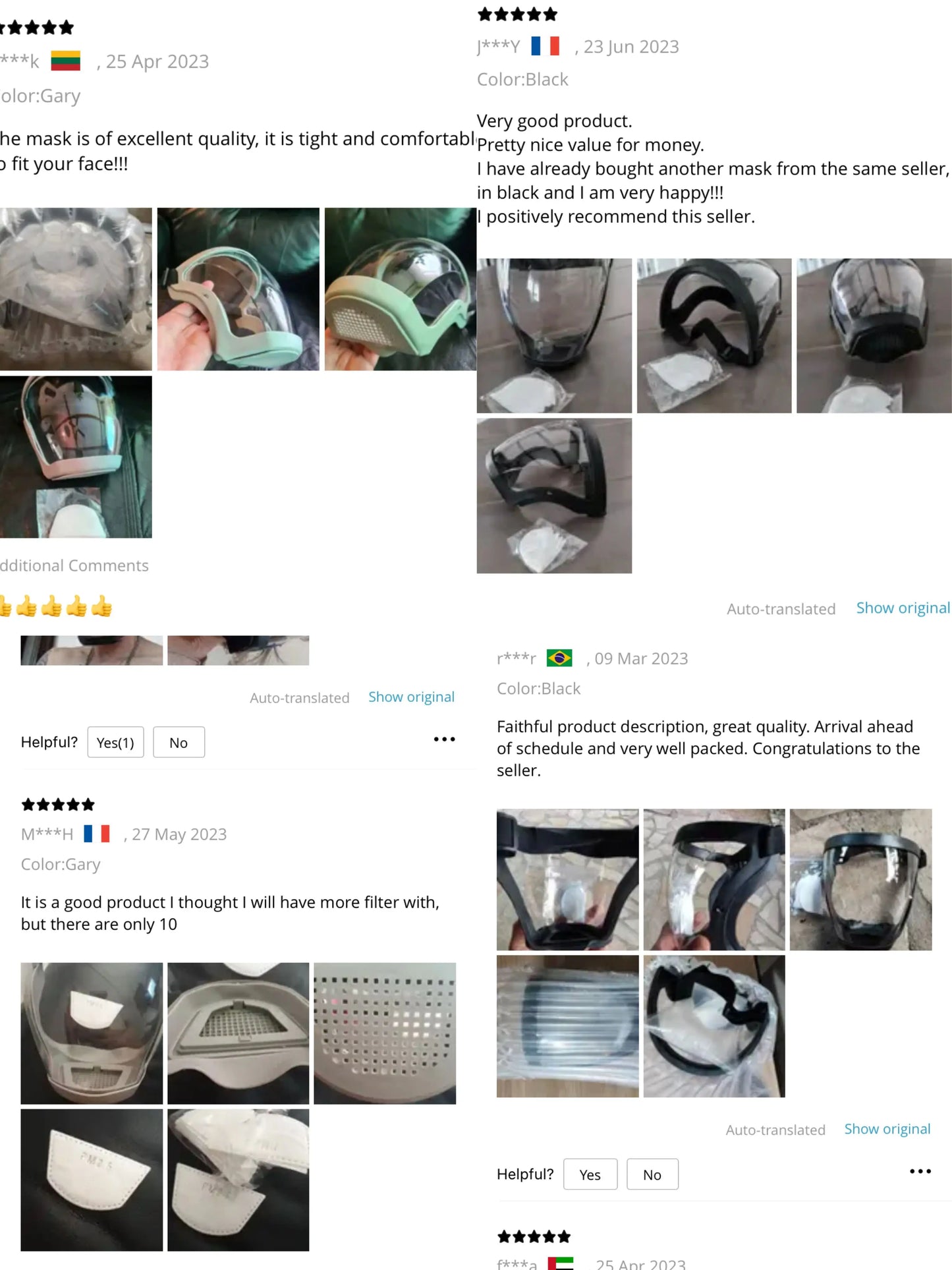 Reusable Work Protection Mask with Transparent Face Shield – Anti-Splash Facial Protector with Silicone Seal & Respiratory Filter for Kitchen, Food Service, and Industrial Use