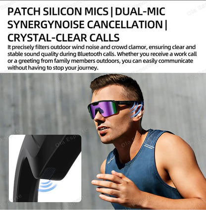 AI Smart Glasses HD Camera Bluetooth Calls Music WiFi Recording Glasses