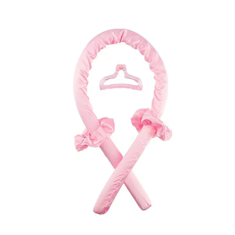 Heatless Curling Rod Headband for Women – No-Heat Hair Curler Soft Headband for Overnight Curls