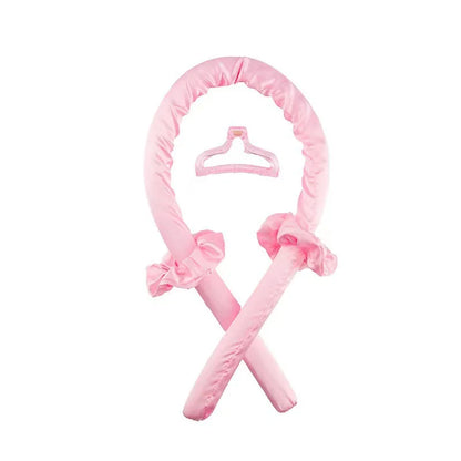 Heatless Curling Rod Headband for Women – No-Heat Hair Curler Soft Headband for Overnight Curls