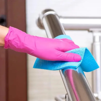 Multi-Color Nitrile Disposable Gloves – Latex-Free, Waterproof, Durable Household Cleaning Gloves (XS/S/M/L Sizes Available)