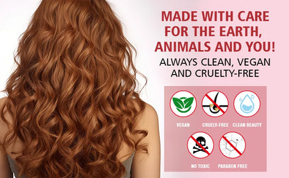 Thermal Protection Spray for Hair – Heat Protectant Serum with UV Defense, Moisturizing Leave-In Conditioner for Women