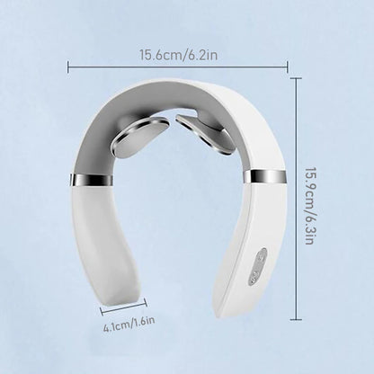 Portable Mini Cervical Massager – Deep Tissue Neck & Shoulder Massage with Heat Therapy for Pain Relief & Relaxation