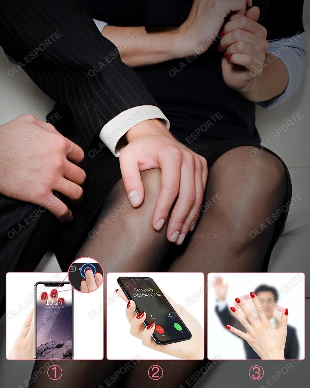 NFC Smart Nail Chip Tag for Android iPhone Virtual Call SOS Contact Waterproof