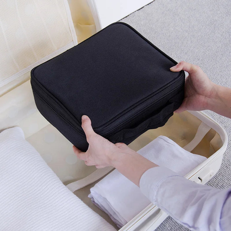 Professional Makeup Case Travel Cosmetic Organizer Waterproof Beauty Storage Bag