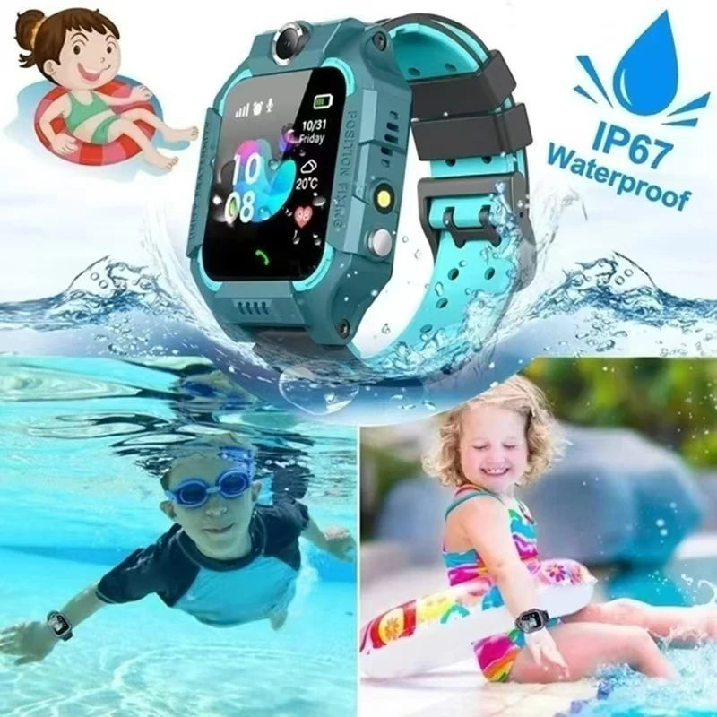 Lenovo Kids Smart Watch SIM Card Calling Camera GPS Touch Screen Android iOS