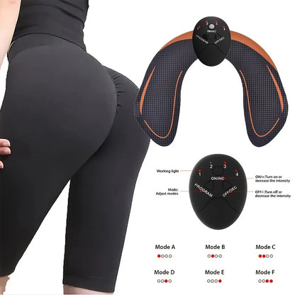Wireless Electric Body Shaping & Slimming Massager – Hip Lifting, Fitness Toning, and Multiple Massage Modes