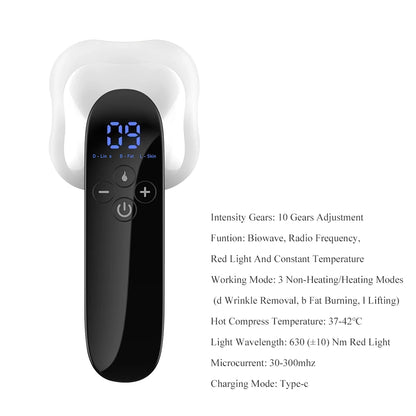 Electric EMS Body Massager & Sculpting Device – Cordless Microcurrent Belly, Arms & Legs