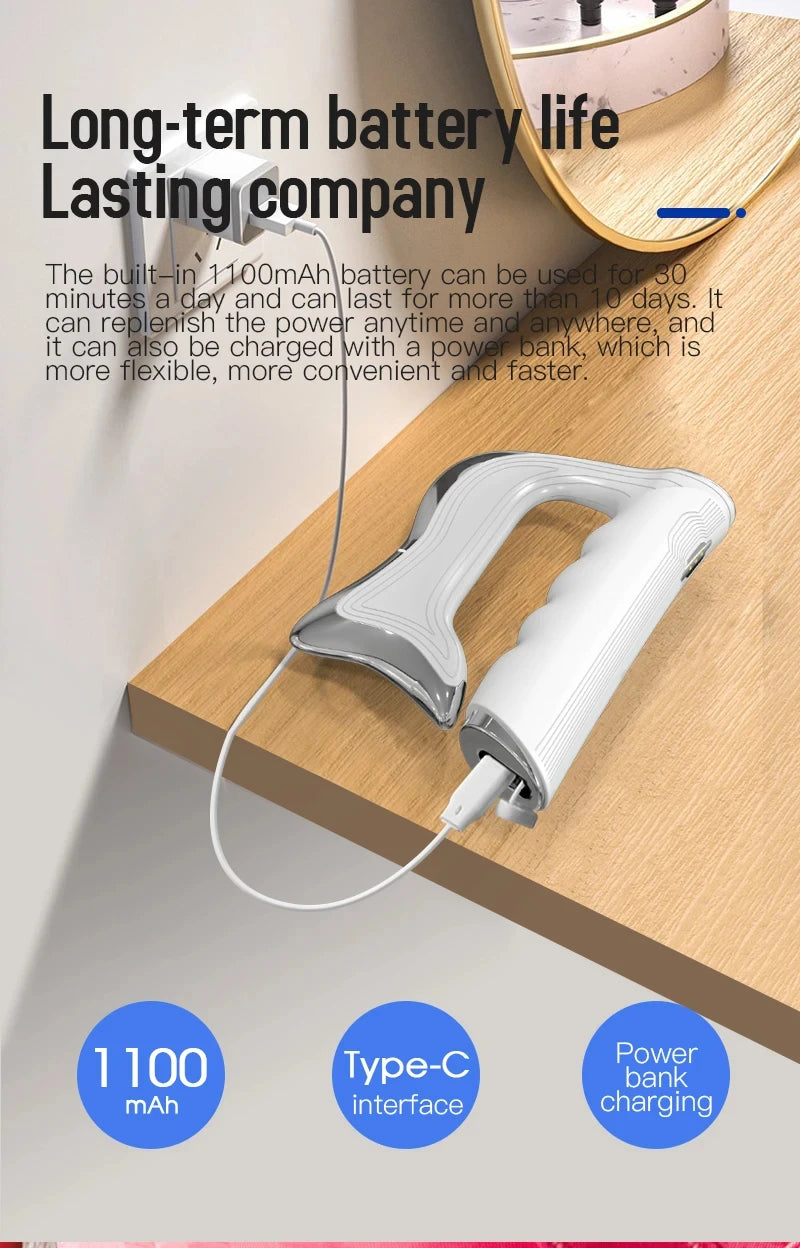 Electric Fascia Massage Blade – Vibrating Muscle Relaxation & Body Contouring Tool for Deep Tissue Therapy