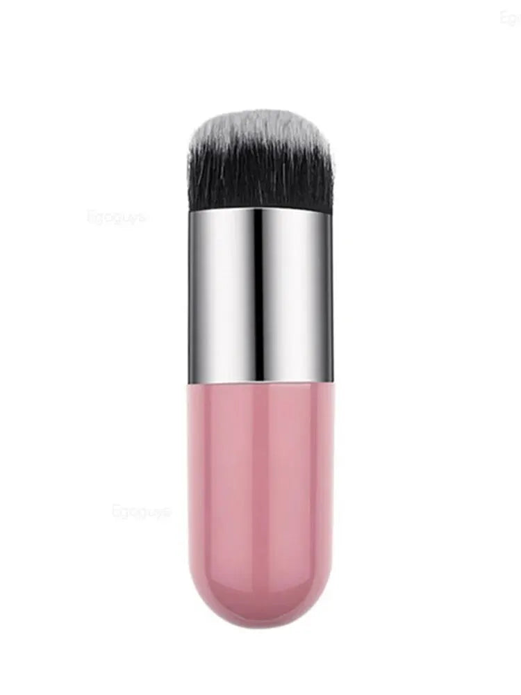 Mushroom Foundation Brush – Large & Small Makeup Brush Set | Soft Synthetic Bristles | For Foundation, BB Cream & Liquid Makeup