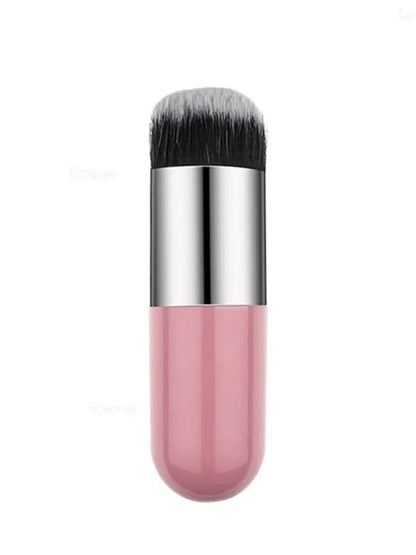 Mushroom Foundation Brush – Large & Small Makeup Brush Set | Soft Synthetic Bristles | For Foundation, BB Cream & Liquid Makeup