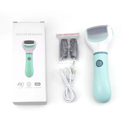 Wireless Electric Foot Grinder – Waterproof Callus Remover & Pedicure Tool for Dead, Hard, and Cracked Skin