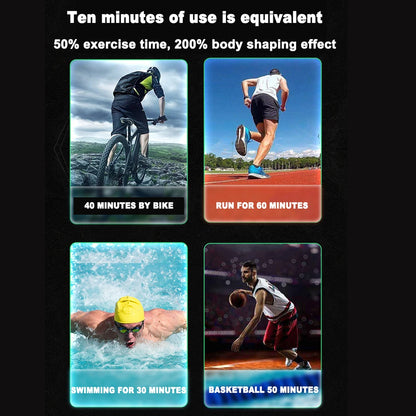 USB Rechargeable Abdominal Muscle Trainer – Portable EMS Massager Belt for Abs, Core Toning & Fitness Workouts