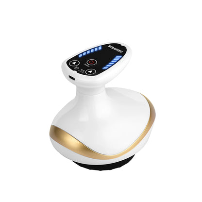 Electric EMS Body Massager with LCD Display – Cupping, Gua Sha & Vacuum Massage Device with Infrared Heating