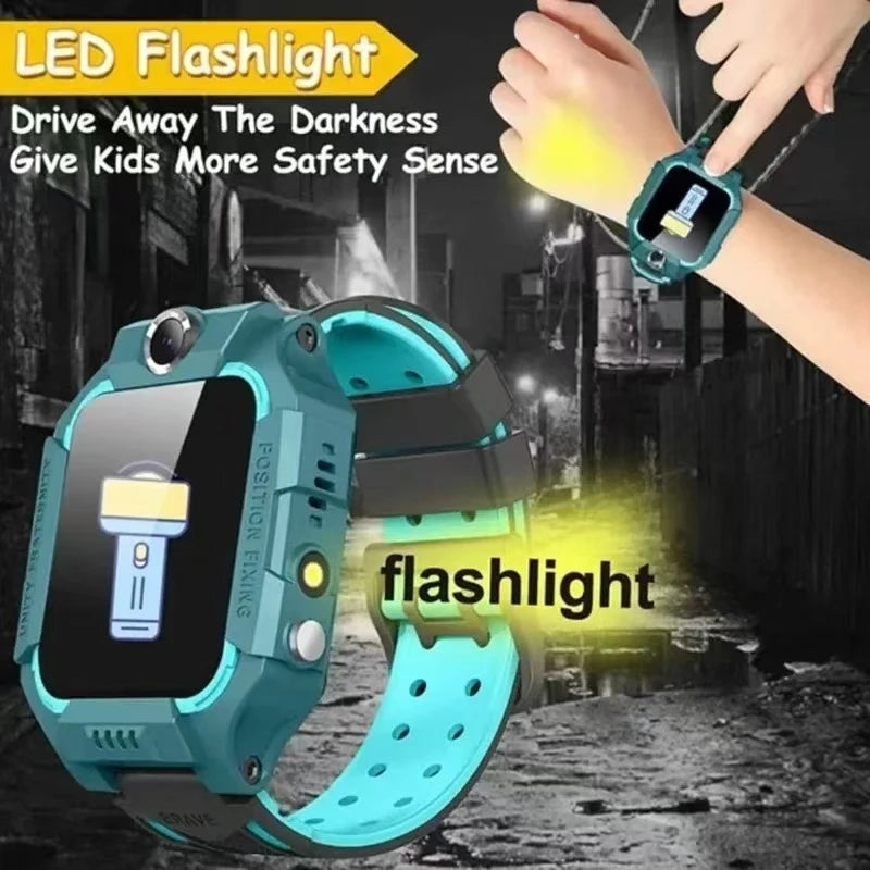Lenovo Kids Smart Watch SIM Card Calling Camera GPS Touch Screen Android iOS