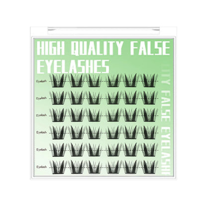 Press-On Lash Clusters 7–13mm – Natural Look Individual False Eyelash Clusters for DIY Lash Extension, Daily Wear & Cosplay