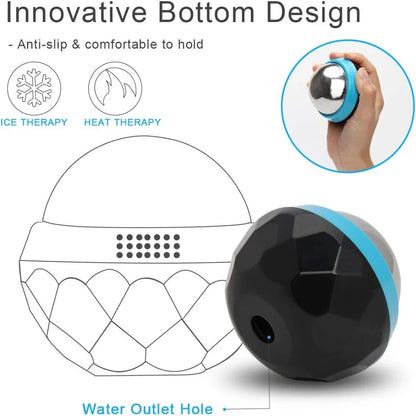 DUTRIEUX Hot & Cold Massage Ball Trigger Point Roller for Back Neck Foot Muscle Relief