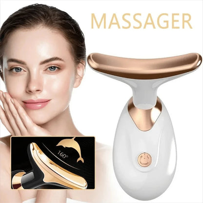 Portable Electric Face & Neck Massager – Skin Toning & Personal Beauty Tool