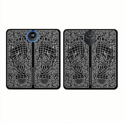 Electric EMS Foot Massager Pad – Muscle Stimulator Massage Mat, USB Rechargeable, for Foot Relaxation & Circulation Improvement