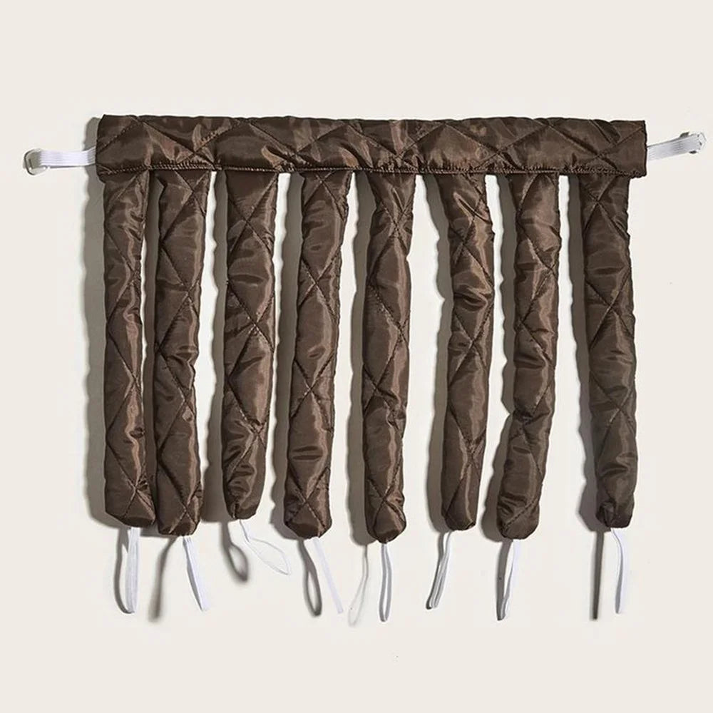 Heatless Octopus Hair Curler Headband – Soft Foam Overnight Curling Rod with Velcro Strap (1-Pack)