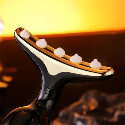 3-in-1 Facial Beauty Massager – Skin Toning Tool for Face, Neck & Eyes