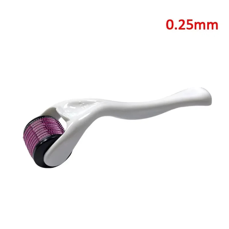 540 Needle Derma Roller 0.2–0.3mm Microneedle Tool for Face, Beard & Body Skin Care
