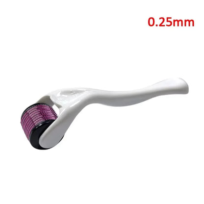 540 Needle Derma Roller 0.2–0.3mm Microneedle Tool for Face, Beard & Body Skin Care