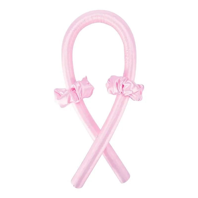 Heatless Curling Rod Headband – Soft Foam Hair Curlers for Sleeping, No-Heat Silk Curl Ribbon for Natural Waves & Curls