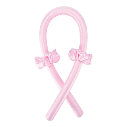 Heatless Curling Rod Headband – Soft Foam Hair Curlers for Sleeping, No-Heat Silk Curl Ribbon for Natural Waves & Curls