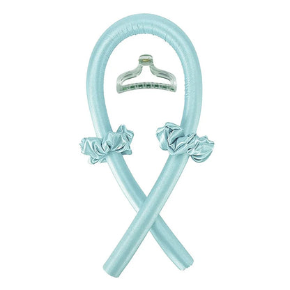 Heatless Curling Rod Headband – Soft Foam Hair Curlers for Sleeping, No-Heat Silk Curl Ribbon for Natural Waves & Curls